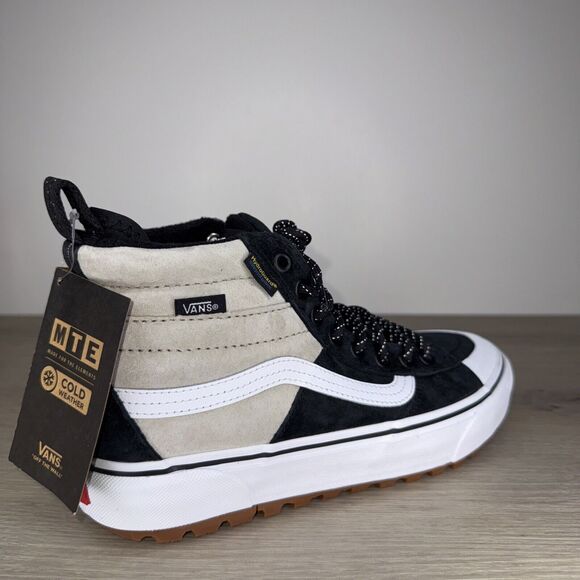 Vans Sk8-Hi MTE-2 2-Tone Utility Black Khaki Men\'s Shoes Size 7.5 VN0007NKY3U NW main image 14